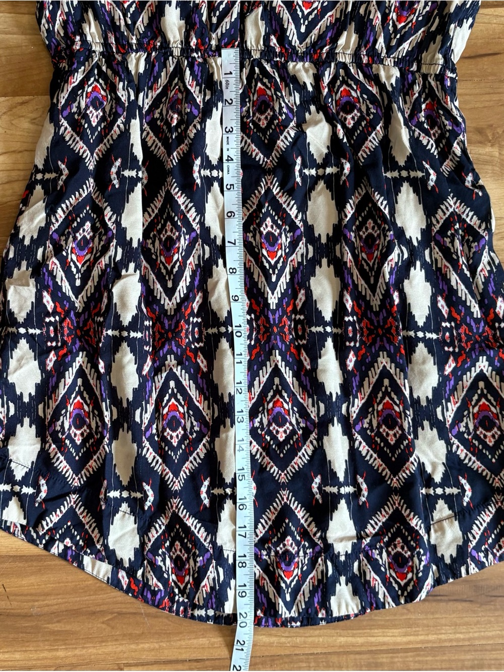 Anthropologie x Holding Horses Mira Ikat Western Dress, Size 4 - Picture 10 of 12